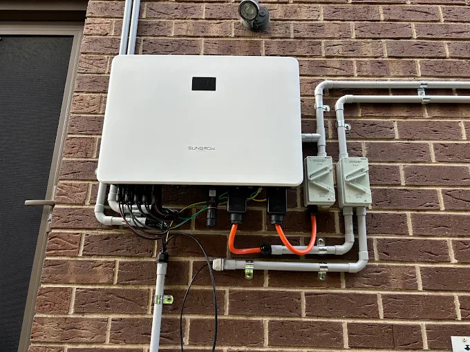 Solar panel installation professional